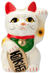 Maneki Neko, laiminga japonų katė