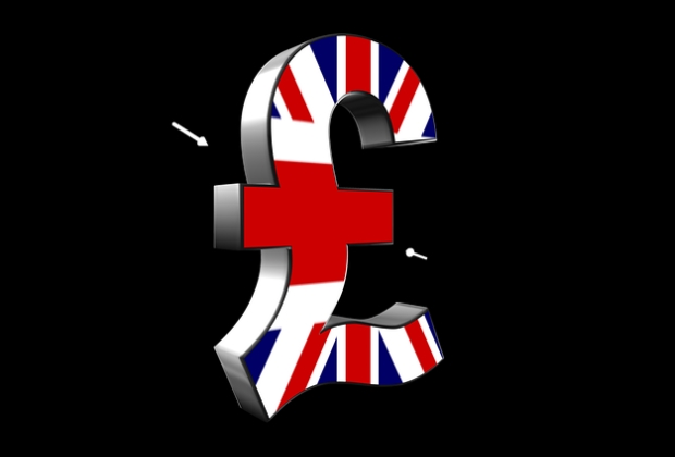 Símbolo de la libra esterlina £.